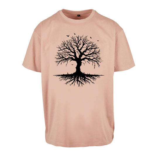 Tree of Life – Singende Äste | Herren Heavy Oversized T-Shirt | InkUnited – E2ArtsPH