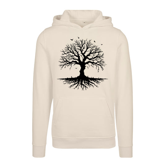 Tree of Life – Singende Äste | Herren Heavy Hoodie | InkUnited – E2ArtsPH