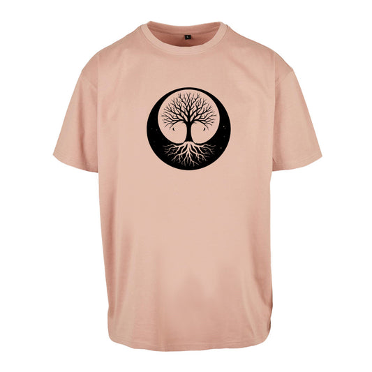 Tree of Life – Spirituelle Wurzeln | Herren Heavy Oversized T-Shirt | InkUnited – E2ArtsPH